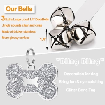 KEXIAVA Dog Door Bells for Easy Puppy Potty Training