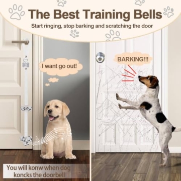 KEXIAVA Dog Door Bells for Easy Puppy Potty Training