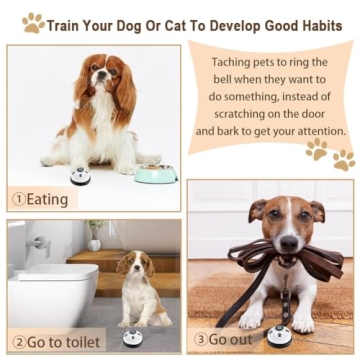 KEXIAVA Dog Door Bells for Easy Puppy Potty Training