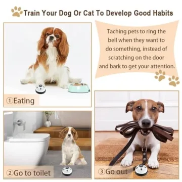 KEXIAVA Dog Door Bells for Easy Puppy Potty Training