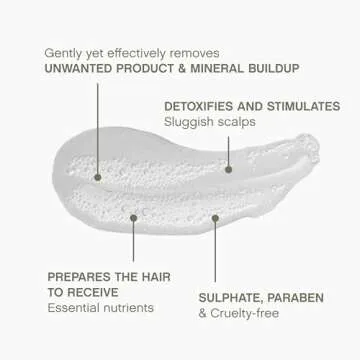 KEVIN.MURPHY MAXI.WASH - Detox Shampoo - Removes Build-Up & Minerals - Colour Safe - Also a Scalp Shampoo - Sulphate Free & Paraben Free - 250 mL / 8.4 fl oz