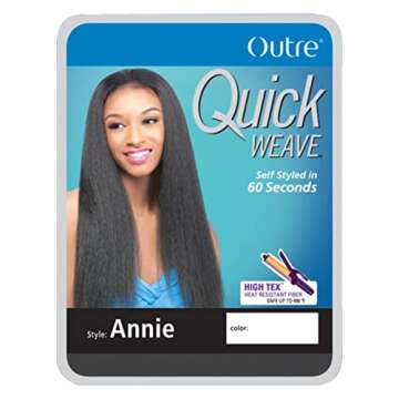 Outre Quick Weave Half Wig Annie - Stylish & Heat Resistant