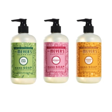 MRS. MEYER'S CLEAN DAY Holiday Hand Soap Bundle Unique Scents