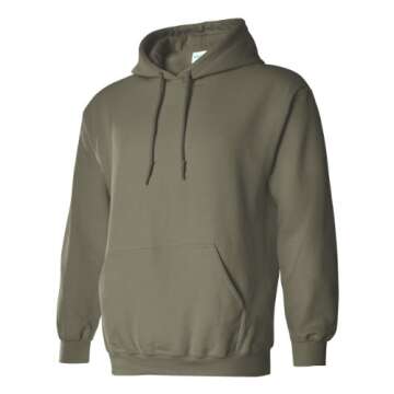 Gildan 18500 Unisex Hoodie - Soft & Durable Sweatshirt