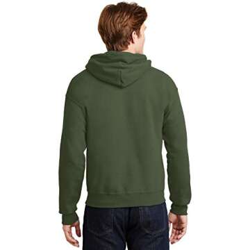 Gildan 18500 Unisex Hoodie - Soft & Durable Sweatshirt