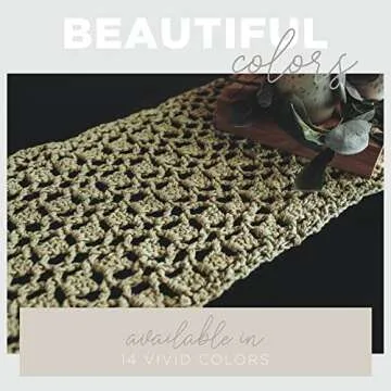 (1 Skein) Lion Brand Yarn Just Hemp Bulky Yarn, Clay