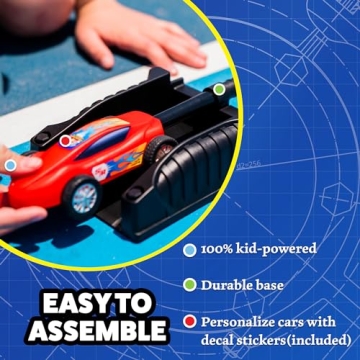 Stomp Rocket Racers: Air Powered Fun Cars for Kids