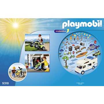 Playmobil Camping Mega Set Toy, Multicolor
