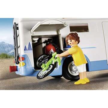 Playmobil Camping Mega Set Toy, Multicolor