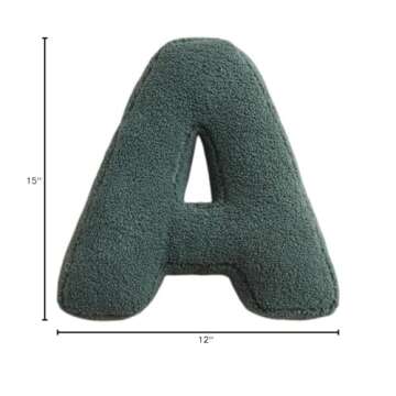 Zuwxeu English Letters Pillow ABCD Letters Cushion Creative Decorative Pillows