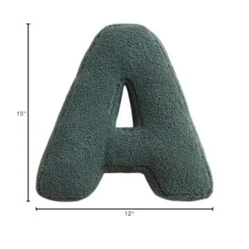 Zuwxeu English Letters Pillow ABCD Letters Cushion Creative Decorative Pillows