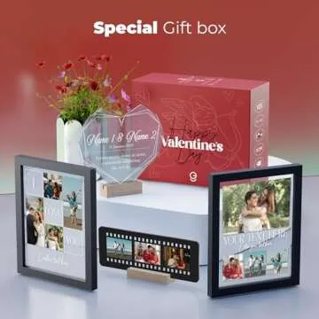 CRYPTONITE Acrylic Personalized Gifts Spotify Plaque | Personalized Valentine Gifts for Wife, Husband, Girlfriend or Boyfriend | Customized Gifts for Couples with Your Favorite Song & Photo