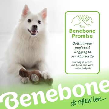 Benebone Pawplexer Toy with Real Bacon for Dogs