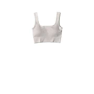 Basic Faith Gym Sets for Women 2 Piece Sports Bra Sexy Outfit Elastic High Waist Shorts Workout Sets Ribbed Yoga Athleisure Sweatsuit White S