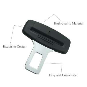 enttgo 4 Pcs Original Belt Coaster Plug & Groove Latch for All Models for Your Driving Comfort