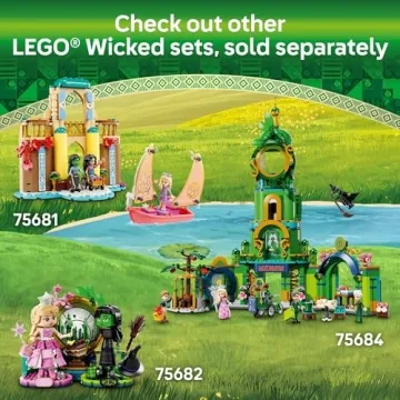LEGO Glinda & Elphaba Dormitory Building Set for Kids