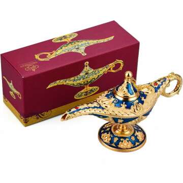 Aladdin Magic Genie Lamp Costume Accessory Gift