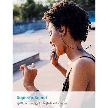 Anker Soundbuds Curve Wireless Headphones 18H Battery Performance