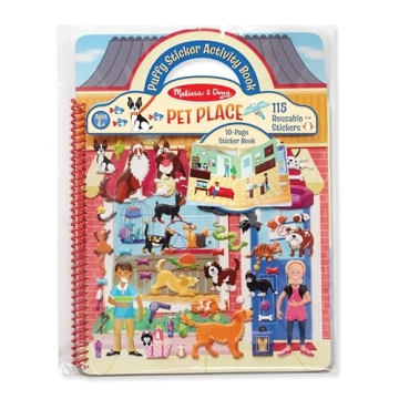 Melissa & Doug Pet Shop Puffy Sticker Set for Kids