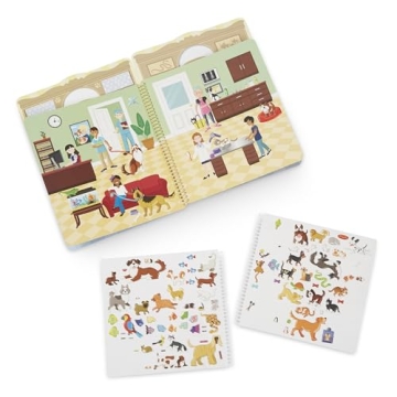 Melissa & Doug Pet Shop Puffy Sticker Set for Kids