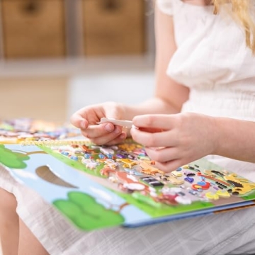 Melissa & Doug Pet Shop Puffy Sticker Set for Kids