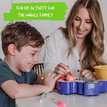 Eggmazing Easter Egg Decorator Kit with 8 Colorful Markers