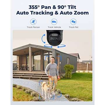 REOLINK Solar Powered Security Camera with Dual Lens Feature