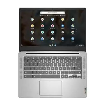 Lenovo Ideapad 3 Chrome | 14" FHD Chromebook | MediaTek MT8183 | 4GB RAM | 64GB eMMC | microSD Card Reader | Artic Grey | Chrome OS