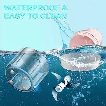 Vegetable Chopper, Electric Garlic Chopper, 250ML USB Rechargeable Mini Chopper, Powerful Small Food Processor, Blender to Vegetable, Wireless Food Chopper for Ginger, Chili, Fruit, Meat, etc（Pink）