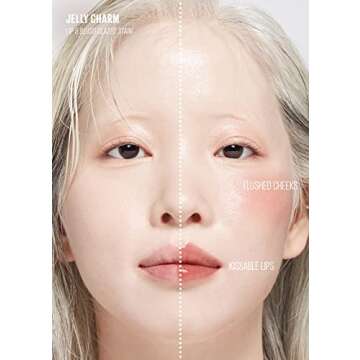 Kaja Lip & Blush - Jelly Charm 05 Peach Fizz - Hydrating Tint