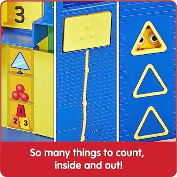 hand2mind Numberblocks Step Squad Mission Headquarters Play Set