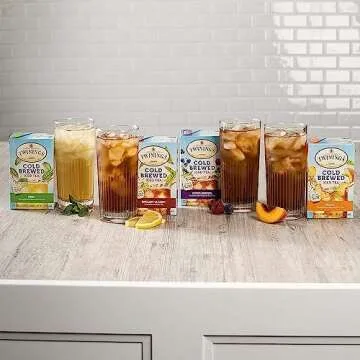 Twinings Mixed Berries Cold Brewed Iced Tea Bags 20 Count