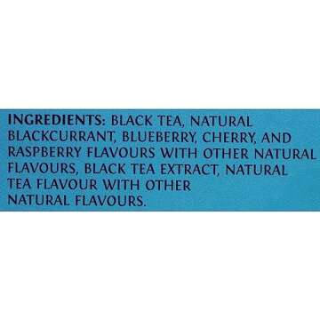 Twinings Mixed Berries Cold Brewed Iced Tea Bags, 20 Count (Pack of 6), Unsweetened Flavoured Black Tea, Caffeinated