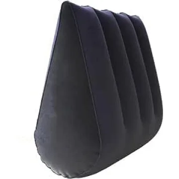 3 in 1 Bed Wedge Pillow for Couples - Inflatable & Portable