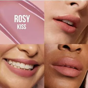 HUDA BEAUTY Lip Blush Cream Lip & Cheek Stain Rosy Kiss