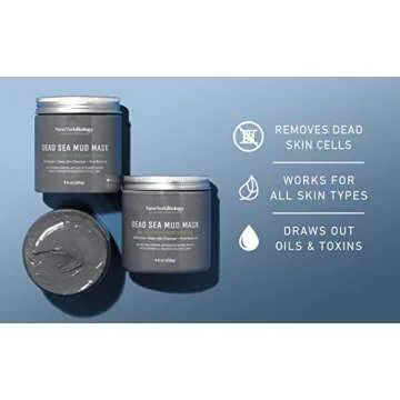 Dead Sea Mud Mask - Spa Quality Acne Treatment - 8.8 oz