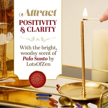 Palo Santo Incense Sticks for Cleansing and Meditation