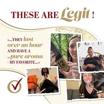 Palo Santo Incense Sticks for Cleansing and Meditation