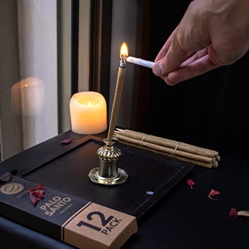 Palo Santo Incense Sticks for Cleansing and Meditation