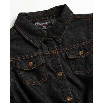 Dollhouse Girls' Belted Denim Dress for Stylish Adventures