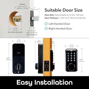 Geeni Smart Keyless Entry Door Lock - Secure and Stylish Access