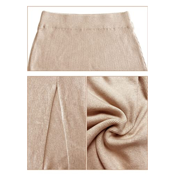 Stylish HERBATOMIA Midi Skirt - Comfort & Versatile Wear