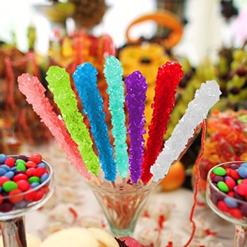 Extra Large Rock Candy Sticks - Perfect Party Favors