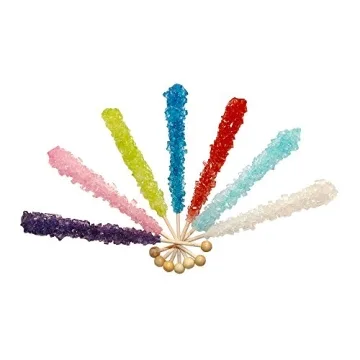 Extra Large Rock Candy Sticks - Perfect Party Favors