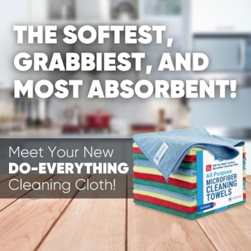 MW Pro Multi Surface Microfiber Towels in Vibrant Colors