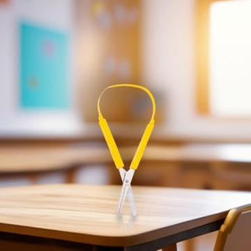School Smart Loop Scissors for Safe and Easy Cutting