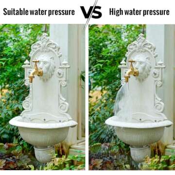 Sungmor Wall Mounted Garden Sink for Stylish Outdoor Use