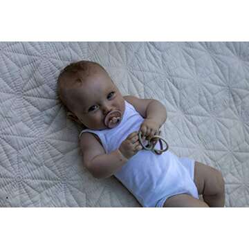 BIBS Baby Pacifiers - Natural Rubber Soothers for Newborns