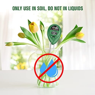 Atree 3-in-1 Soil Tester for Garden & Lawn Care