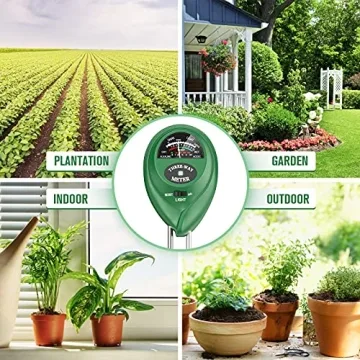 Atree 3-in-1 Soil Tester for Garden & Lawn Care